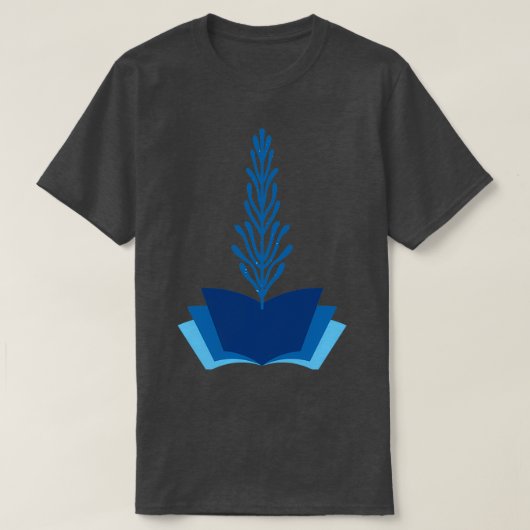Groeibloem uit het boek t t-shirt (Design voorkant)