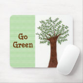 Groeiboom - Groen Muismat (Met muis)