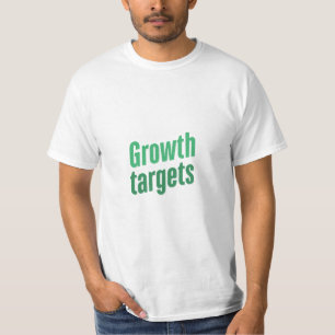 groeidoelstellingen t-shirt