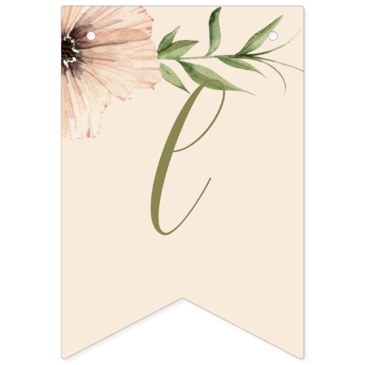 Groeien Als een Weed 1e verjaardag meisje, Vlaggetjes (Tweede vlag)