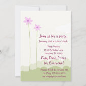 Groeien als een Weed Little Girl Verjaardag Kaart (Achterkant)