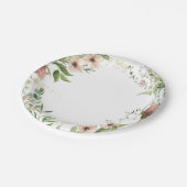 Groeien als een wiet eerste verjaardag, papieren bordje (Gekanteld)