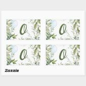 Groeien als een wiet, jongen, personaliseren, rechthoekige sticker (Vel)