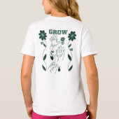 Groeien - ASL-ontwerp T-shirt (Achterkant)
