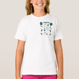 Groeien - ASL-ontwerp T-shirt