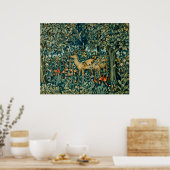 GROEIEN, BOSBOUWDIEREN, DOES, VOGELS POSTER (Keuken)