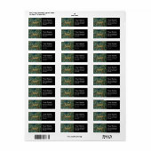 GROEIEN,BOSLANDSE DIEREN DOEN Groene Florenz Etiket (Full Sheet)