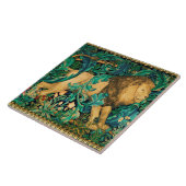 GROEIEN, BOSSTE DIEREN LION Florence Tegeltje (Zijkant)