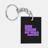 Groeien door wat je door de Sleutelhanger gaat (Voorkant Links)