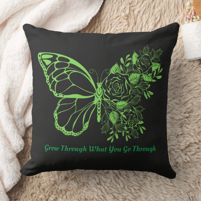 Groeien door wat je doormaakt - Motivatie Kussen (Deken)