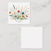 Groeien in Grace Bloemen Notitiekaartje (Voorkant / Achterkant)