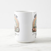 Groeien in Grace Rainbow Floral Christelijk Koffiemok (Center)