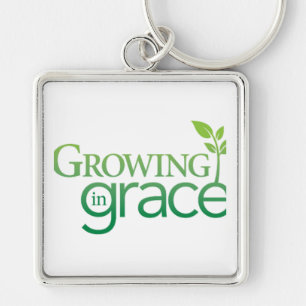 Groeien in Grace Sleutelhanger