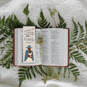 Groeien in het Lord Christelijk Theme Bladwijzer Mini Visitekaartje