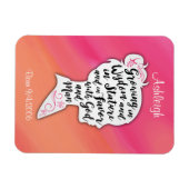 Groeien in Wijsheid en Favor Magnet Magneet (Horizontaal)