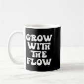 Groeien met de Flow Motivation Quote Koffiemok (Links)