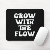 Groeien met de Flow Motivation Quote Muismat (Met muis)