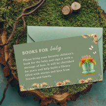 Groeien met liefde baby shower-boek voor baby