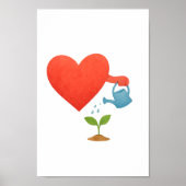 Groeien met liefde poster (Voorkant)