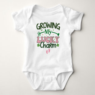 Groeien Mijn Lucky Charm-63421 Romper