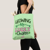 Groeien Mijn Lucky Charm-63421 Tote Bag (Dichtbij)