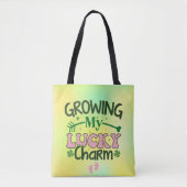 Groeien Mijn Lucky Charm-63421 Tote Bag (Voorkant)