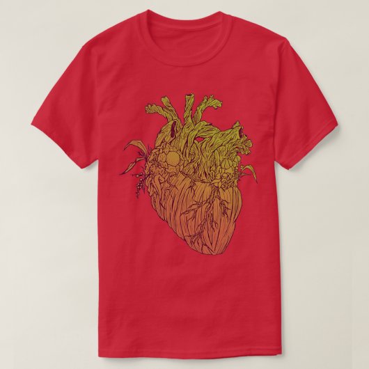 Groeiend hart 2 t-shirt (Design voorkant)