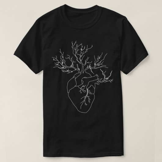 groeiend hart 4 t-shirt (Design voorkant)