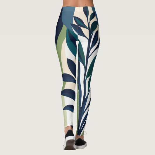 Groeiend ontwerp om vooruit te komen leggings (Achterkant)