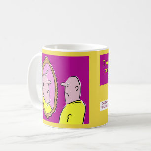 Groeiend oud. Alternatieve beschrijvingen. Koffiemok