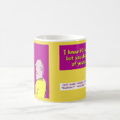 Groeiend oud. Alternatieve beschrijvingen. Koffiemok (Center)