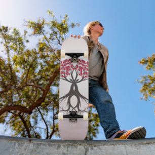 Groeiend samen met liefdesskateboard persoonlijk skateboard
