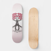 Groeiend samen met liefdesskateboard persoonlijk skateboard (Voorkant)