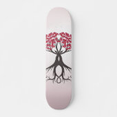 Groeiend samen met liefdesskateboard persoonlijk skateboard (Voorkant)