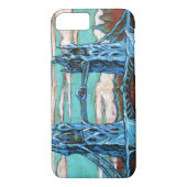 Groeiende brug in een fantasiestad Case-Mate iPhone case (Achterkant)