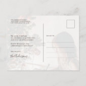 Groeiende familie kinderen Foto voor vrolijk kerst Briefkaart (Achterkant)