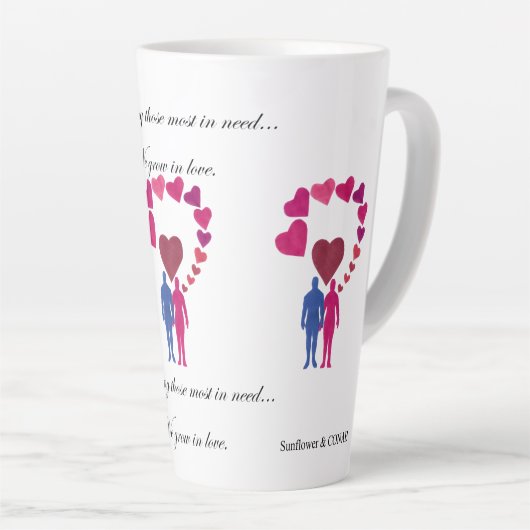 Groeiende harten met Mok van Liefde (Rechterhoek)