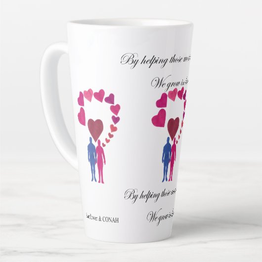 Groeiende harten met Mok van Liefde (Linkerhoek)