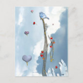 Groeiende liefde! briefkaart (Voorkant)