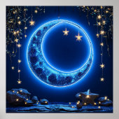 Groeiende maansikkel poster (Voorkant)