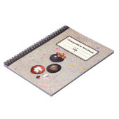 Groeiende Mangosteen Gepersonaliseerde Compositie Notitieboek (Linkerzijde)