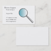 Groeiende particuliere onderzoeken visitekaartje (Voorkant / Achterkant)