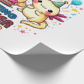 Groeiende Sweeter met Elk Jaar Cadeaupapier (Hoek)