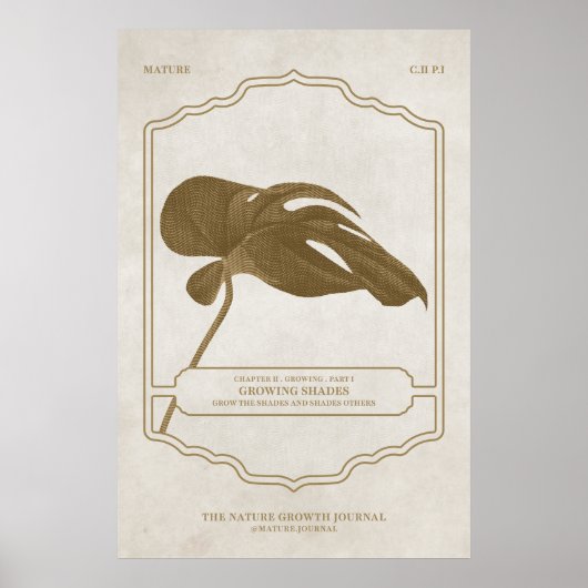 GROEIENDE TINTEN - MATURE DESIGN JOURNAL POSTER V3 (Voorkant)