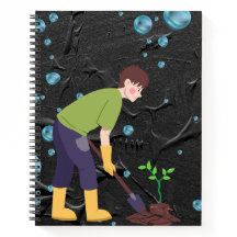 Groeiende toekomst: kind plant een boom