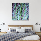 Groeiende Wild Stretched Canvas. Canvas Afdruk (Insitu (Slaapkamer))