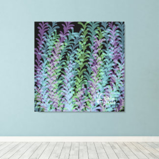 Groeiende Wild Stretched Canvas. Canvas Afdruk