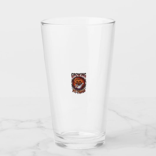 Groeientanden Vampier Pompoen Vleermuizen Schedels Glas (Voorkant)