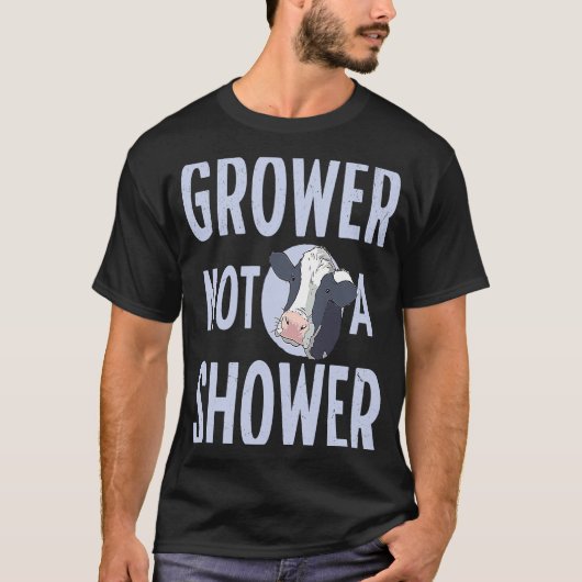 GROEIER GEEN SPENDER Veehouderij T-shirt (Voorkant)