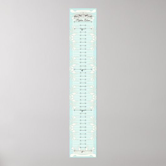 Groeigrafiek - onze prinses maakt de zwelder poster (Voorkant)